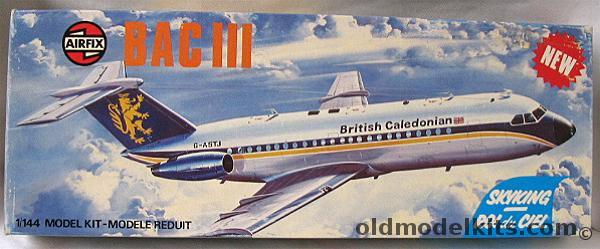 Airfix 1/144 BAC-111 - British Caledonian or 1960s Braniff - (BAC 111), 03178-1 plastic model kit